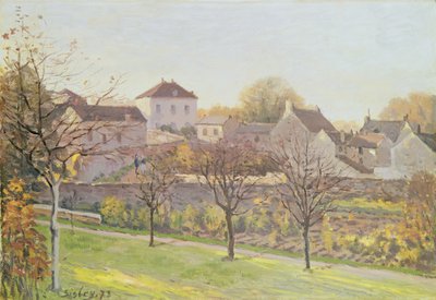 De laatste zonnestraal, 1873 door Alfred Sisley